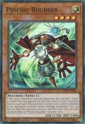 Psychic Bounder (LED7-EN032) - Legendary Duelists: Rage of Ra 1st Edition Legendary Duelists: Rage of Ra Yugioh Single Squirtle Squad Card Shop.