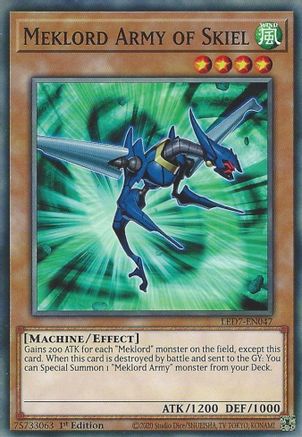 Meklord Army of Skiel (LED7-EN047) - Legendary Duelists: Rage of Ra 1st Edition Legendary Duelists: Rage of Ra Yugioh Single Squirtle Squad Card Shop.
