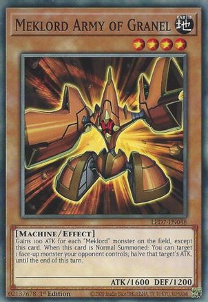 Meklord Army of Granel (LED7-EN048) - Legendary Duelists: Rage of Ra 1st Edition Legendary Duelists: Rage of Ra Yugioh Single Squirtle Squad Card Shop.