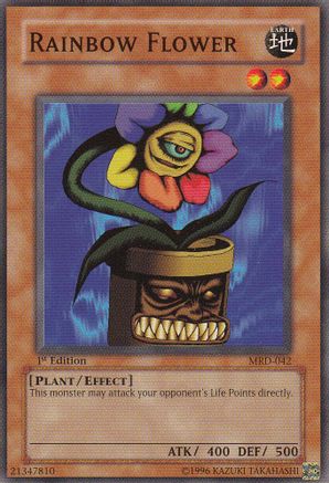 Rainbow Flower (MRD-042) - Metal Raiders Unlimited Metal Raiders Yugioh Single Squirtle Squad Card Shop.