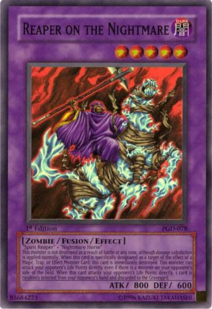 Reaper on the Nightmare (PGD-078) - Pharaonic Guardian Unlimited Pharaonic Guardian Yugioh Single Squirtle Squad Card Shop.