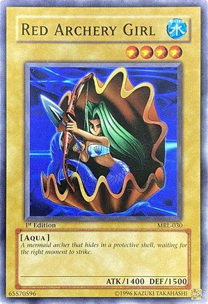 Red Archery Girl (MRL-030) - Magic Ruler Unlimited Magic Ruler Yugioh Single Squirtle Squad Card Shop.