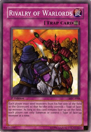 Rivalry of Warlords (MFC-048) - Magician's Force Unlimited Magician's Force Yugioh Single Squirtle Squad Card Shop.