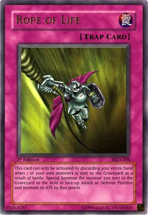Rope of Life (PGD-105) - Pharaonic Guardian Unlimited Pharaonic Guardian Yugioh Single Squirtle Squad Card Shop.