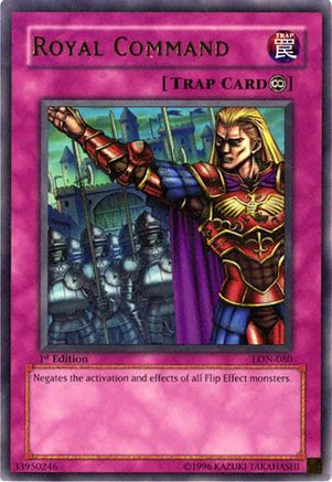 Royal Command (LON-080) - Labyrinth of Nightmare Unlimited Labyrinth of Nightmare Yugioh Single Squirtle Squad Card Shop.