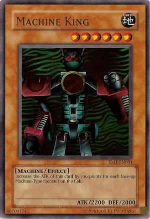 Machine King (EM1-EN001) - Miscellaneous Promotional Cards Unlimited Miscellaneous Promotional Cards Yugioh Single Squirtle Squad Card Shop.