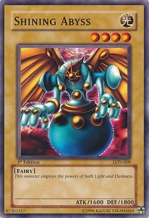 Shining Abyss (LON-009) - Labyrinth of Nightmare Unlimited Labyrinth of Nightmare Yugioh Single Squirtle Squad Card Shop.