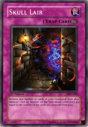 Skull Lair (LON-082) - Labyrinth of Nightmare Unlimited Labyrinth of Nightmare Yugioh Single Squirtle Squad Card Shop.