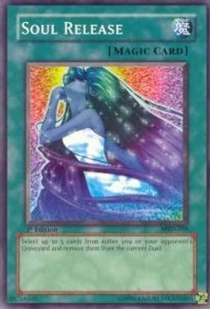 Soul Release (MRD-058) - Metal Raiders Unlimited Metal Raiders Yugioh Single Squirtle Squad Card Shop.