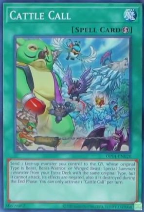 Cattle Call (OP14-EN020) - OTS Tournament Pack 14 Unlimited OTS Tournament Pack 14 Yugioh Single Squirtle Squad Card Shop.