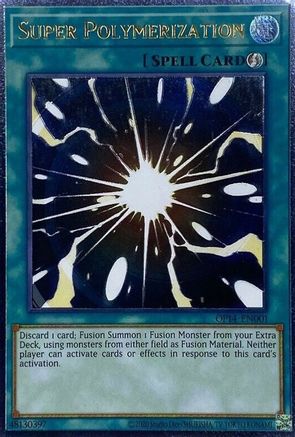 Super Polymerization (UTR) (OP14-EN001) - OTS Tournament Pack 14 Unlimited OTS Tournament Pack 14 Yugioh Single Squirtle Squad Card Shop.