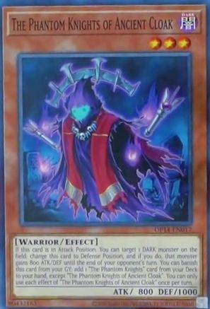 The Phantom Knights of Ancient Cloak (OP14-EN017) - OTS Tournament Pack 14 Unlimited OTS Tournament Pack 14 Yugioh Single Squirtle Squad Card Shop.