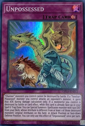 Unpossessed (OP14-EN012) - OTS Tournament Pack 14 Unlimited OTS Tournament Pack 14 Yugioh Single Squirtle Squad Card Shop.