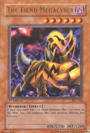 The Fiend Megacyber (PSV-100) - Pharaoh's Servant 1st Edition Pharaoh's Servant Yugioh Single Squirtle Squad Card Shop.