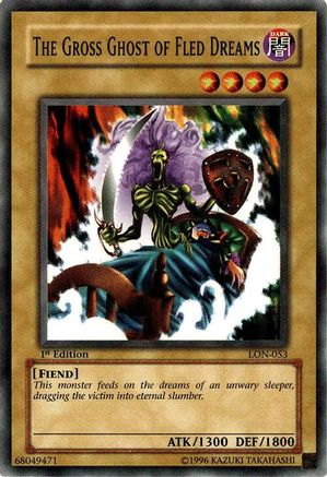 The Gross Ghost of Fled Dreams (LON-053) - Labyrinth of Nightmare Unlimited Labyrinth of Nightmare Yugioh Single Squirtle Squad Card Shop.