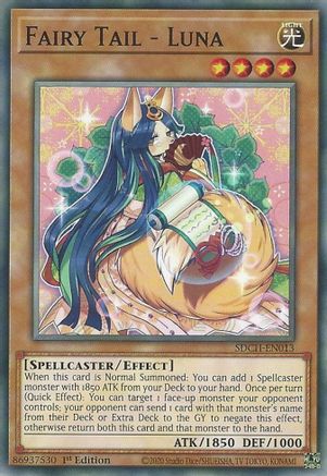 Fairy Tail - Luna (SDCH-EN013) - Structure Deck: Spirit Charmers 1st Edition Structure Deck: Spirit Charmers Yugioh Single Squirtle Squad Card Shop.