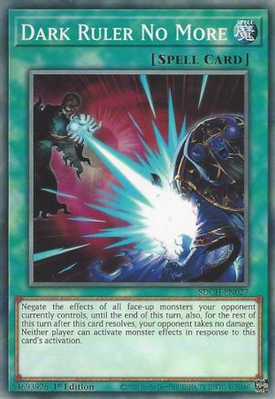 Dark Ruler No More (SDCH-EN027) - Structure Deck: Spirit Charmers 1st Edition Structure Deck: Spirit Charmers Yugioh Single Squirtle Squad Card Shop.