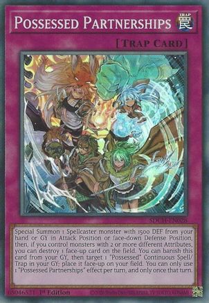 Possessed Partnerships (SDCH-EN028) - Structure Deck: Spirit Charmers 1st Edition Structure Deck: Spirit Charmers Yugioh Single Squirtle Squad Card Shop.