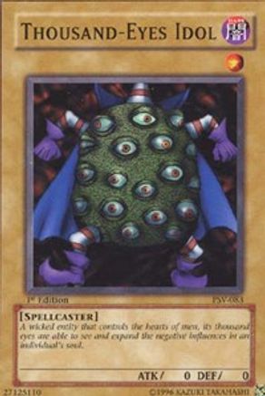 Thousand-Eyes Idol (PSV-083) - Pharaoh's Servant 1st Edition Pharaoh's Servant Yugioh Single Squirtle Squad Card Shop.