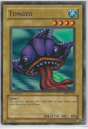 Tongyo (MRD-045) - Metal Raiders Unlimited Metal Raiders Yugioh Single Squirtle Squad Card Shop.