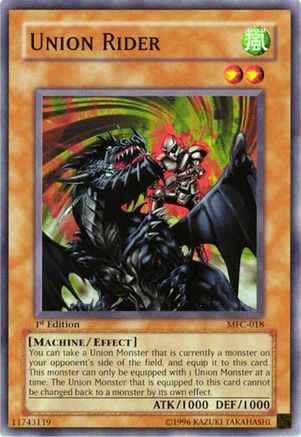 Union Rider (MFC-018) - Magician's Force Unlimited Magician's Force Yugioh Single Squirtle Squad Card Shop.