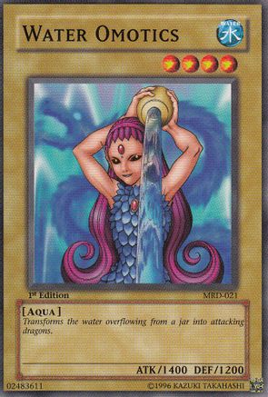 Water Omotics (MRD-021) - Metal Raiders Unlimited Metal Raiders Yugioh Single Squirtle Squad Card Shop.