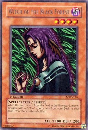 Witch of the Black Forest (MRD-116) - Metal Raiders 1st Edition Metal Raiders Yugioh Single Squirtle Squad Card Shop.