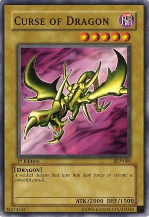 Curse of Dragon (SDY-008) - Starter Deck: Yugi 1st Edition Starter Deck: Yugi Yugioh Single Squirtle Squad Card Shop.