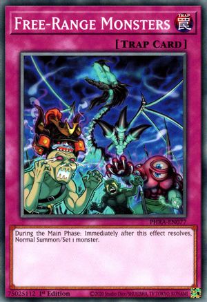 Free-Range Monsters (PHRA-EN077) - Phantom Rage 1st Edition Phantom Rage Yugioh Single Squirtle Squad Card Shop.