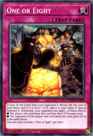 One or Eight (PHRA-EN080) - Phantom Rage 1st Edition Phantom Rage Yugioh Single Squirtle Squad Card Shop.