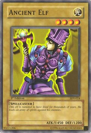 Ancient Elf (SDY-024) - Starter Deck: Yugi Unlimited Starter Deck: Yugi Yugioh Single Squirtle Squad Card Shop.