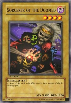 Sorcerer of the Doomed (SDY-038) - Starter Deck: Yugi Unlimited Starter Deck: Yugi Yugioh Single Squirtle Squad Card Shop.