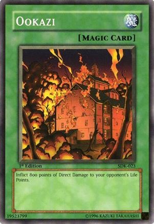 Ookazi (SDK-023) - Starter Deck: Kaiba Unlimited Starter Deck: Kaiba Yugioh Single Squirtle Squad Card Shop.