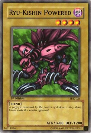 Ryu-Kishin Powered (SDK-024) - Starter Deck: Kaiba 1st Edition Starter Deck: Kaiba Yugioh Single Squirtle Squad Card Shop.