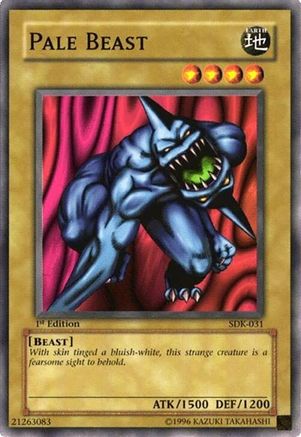 Pale Beast (SDK-031) - Starter Deck: Kaiba Unlimited Starter Deck: Kaiba Yugioh Single Squirtle Squad Card Shop.