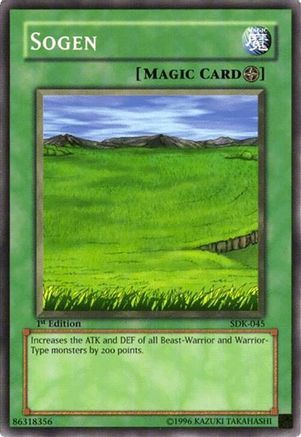 Sogen (SDK-045) - Starter Deck: Kaiba Unlimited Starter Deck: Kaiba Yugioh Single Squirtle Squad Card Shop.