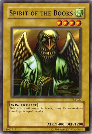 Spirit of the Books (TP2-020) - Tournament Pack 2 Unlimited Tournament Pack 2 Yugioh Single Squirtle Squad Card Shop.