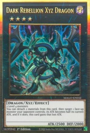 Dark Rebellion Xyz Dragon (MAGO-EN032) - Maximum Gold 1st Edition Maximum Gold Yugioh Single Squirtle Squad Card Shop.