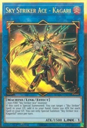 Sky Striker Ace - Kagari (MAGO-EN038) - Maximum Gold 1st Edition Maximum Gold Yugioh Single Squirtle Squad Card Shop.