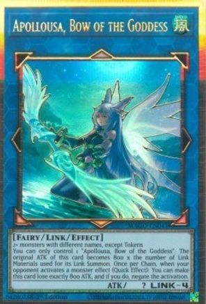Apollousa, Bow of the Goddess (Alternate Art) (MAGO-EN041) - Maximum Gold 1st Edition Maximum Gold Yugioh Single Squirtle Squad Card Shop.
