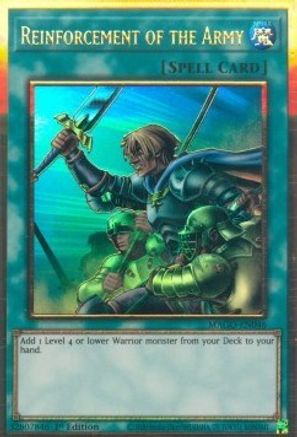Reinforcement of the Army (MAGO-EN046) - Maximum Gold 1st Edition Maximum Gold Yugioh Single Squirtle Squad Card Shop.