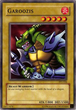 Garoozis (TP2-026) - Tournament Pack 2 Unlimited Tournament Pack 2 Yugioh Single Squirtle Squad Card Shop.
