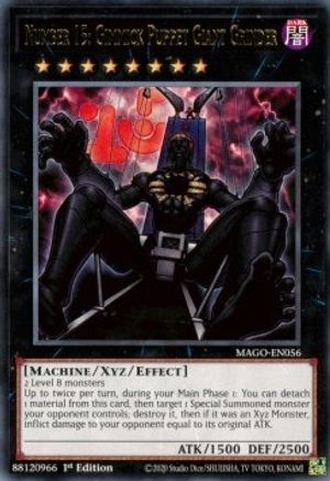 Number 15: Gimmick Puppet Giant Grinder (MAGO-EN056) - Maximum Gold 1st Edition Maximum Gold Yugioh Single Squirtle Squad Card Shop.