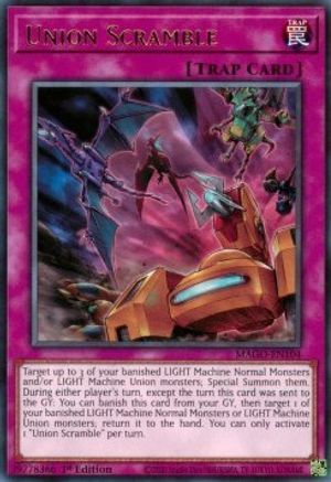 Union Scramble (MAGO-EN104) - Maximum Gold 1st Edition Maximum Gold Yugioh Single Squirtle Squad Card Shop.