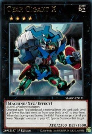 Gear Gigant X (MAGO-EN131) - Maximum Gold 1st Edition Maximum Gold Yugioh Single Squirtle Squad Card Shop.