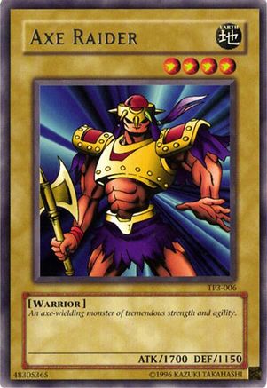 Axe Raider (TP3-006) - Tournament Pack 3 Unlimited Tournament Pack 3 Yugioh Single Squirtle Squad Card Shop.