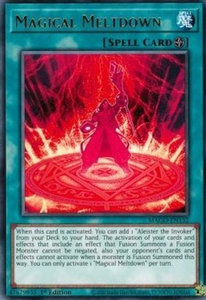 Magical Meltdown (MAGO-EN152) - Maximum Gold 1st Edition Maximum Gold Yugioh Single Squirtle Squad Card Shop.