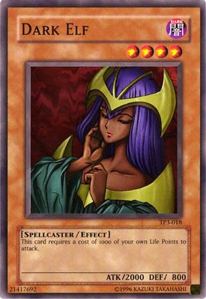 Dark Elf (TP3-018) - Tournament Pack 3 Unlimited Tournament Pack 3 Yugioh Single Squirtle Squad Card Shop.