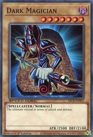 Dark Magician (SBCB-EN001) - Speed Duel: Battle City Box 1st Edition Speed Duel: Battle City Box Yugioh Single Squirtle Squad Card Shop.
