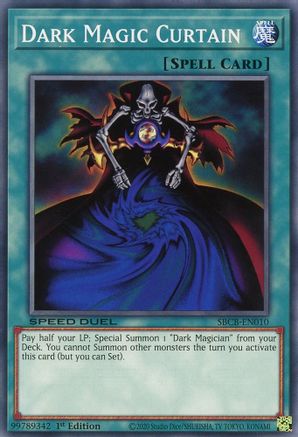 Dark Magic Curtain (SBCB-EN010) - Speed Duel: Battle City Box 1st Edition Speed Duel: Battle City Box Yugioh Single Squirtle Squad Card Shop.